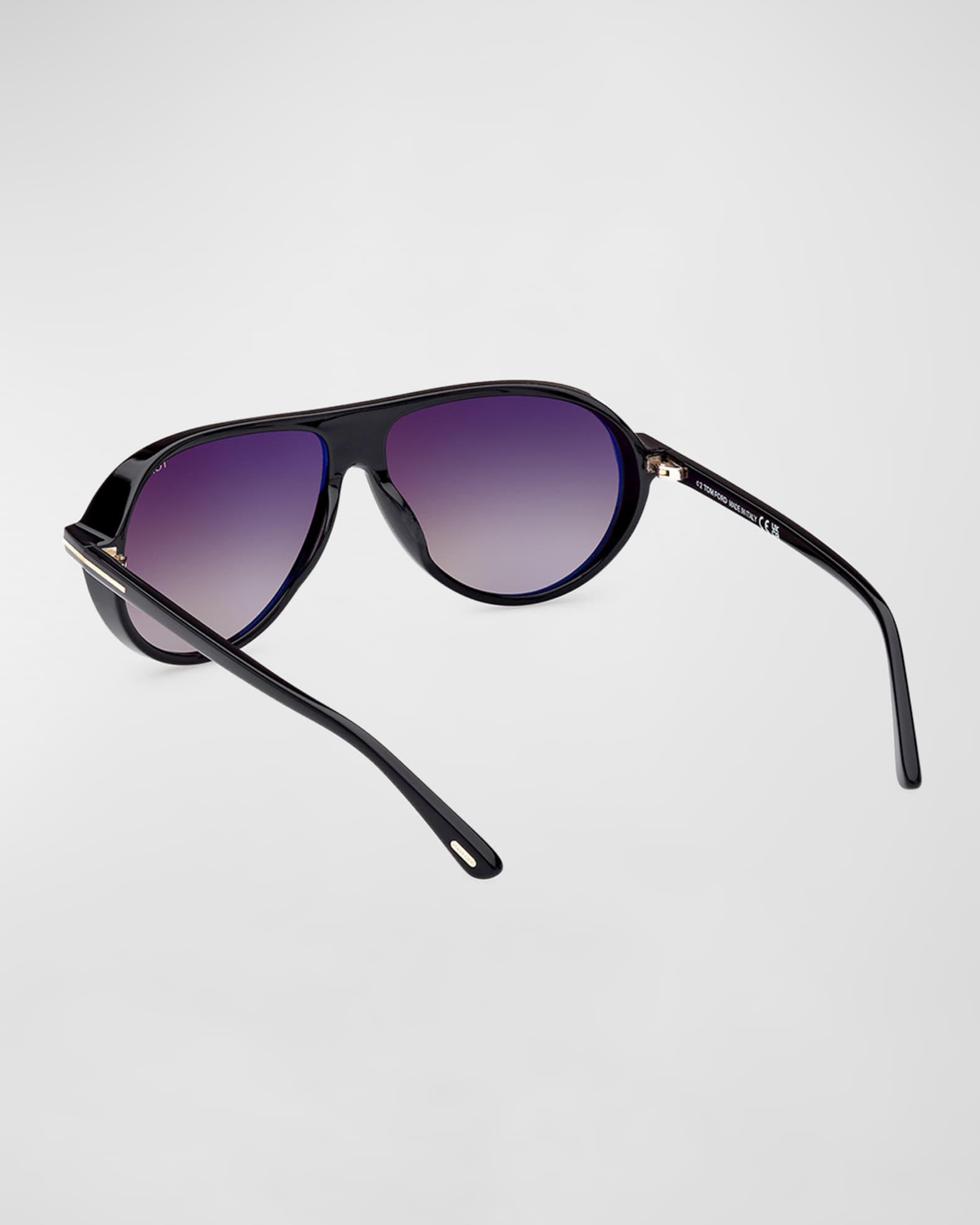 Men's Marcus T-Logo Oval Sunglasses Product Image