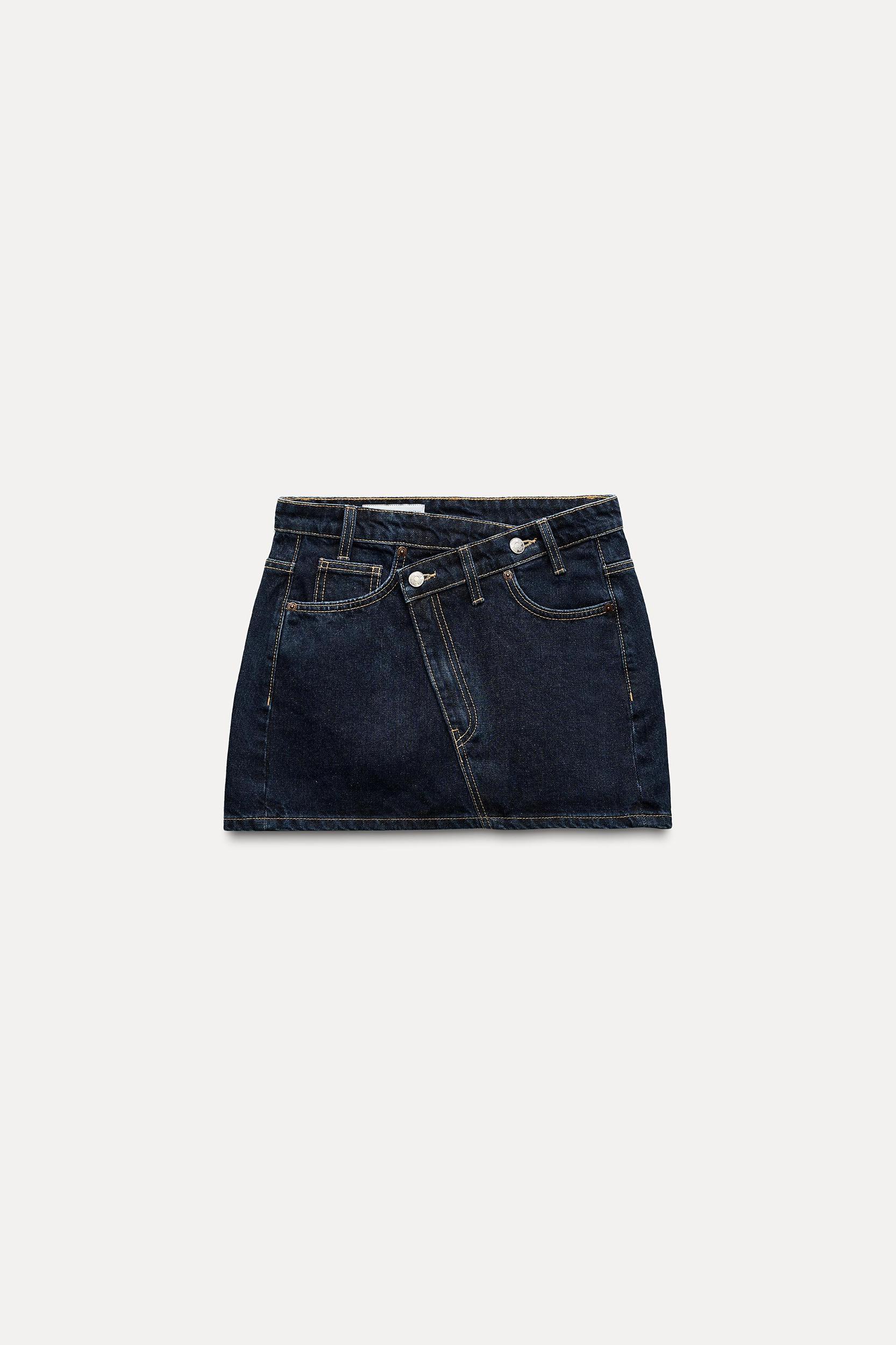 TRF DENIM MINI SKIRT Product Image
