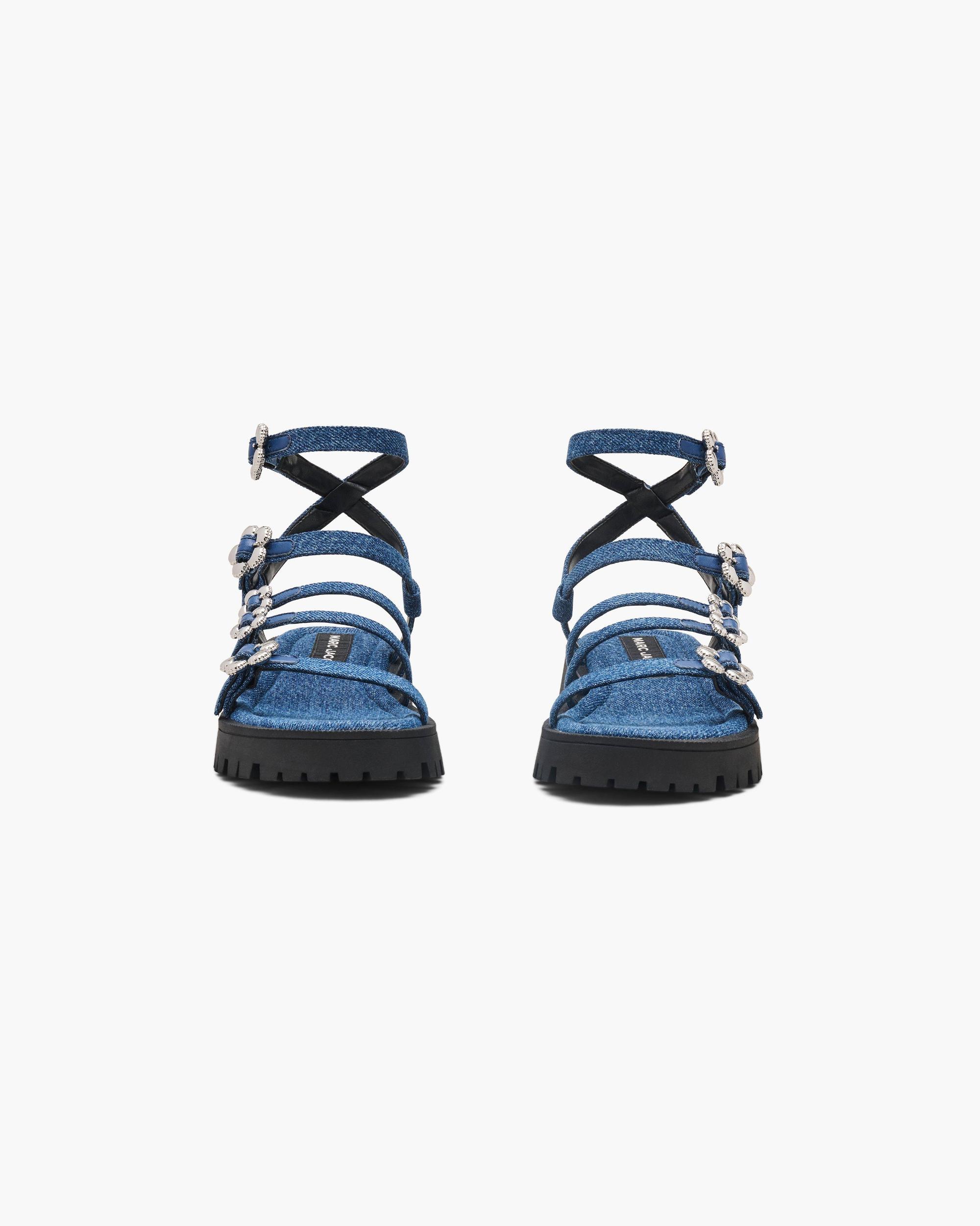 The Denim Daisy Gladiator Sandal Product Image