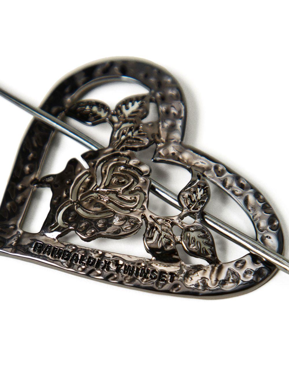 heart-shaped brooch Product Image