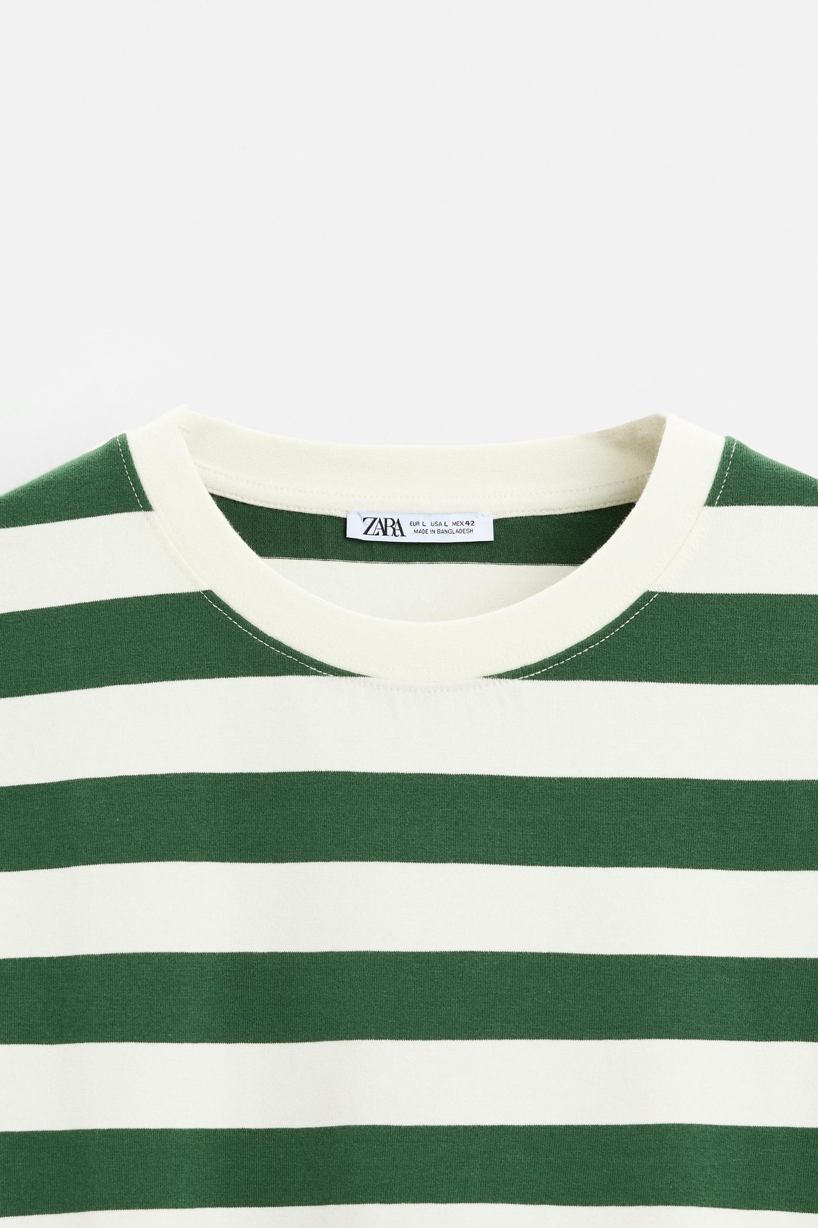 STRIPED JACQUARD T-SHIRT Product Image