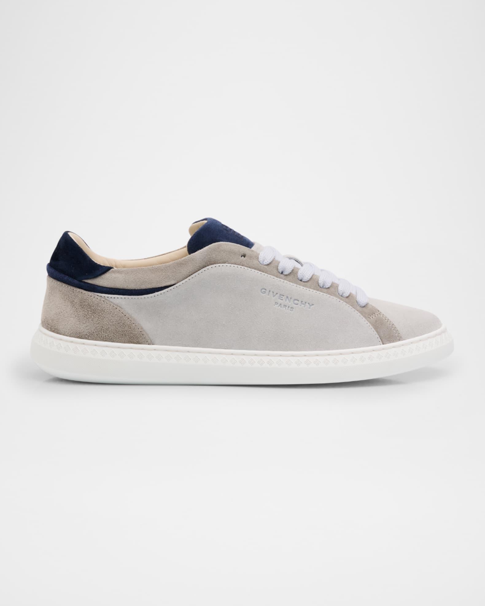 Men's G Set Suede Low-Top Sneakers Product Image