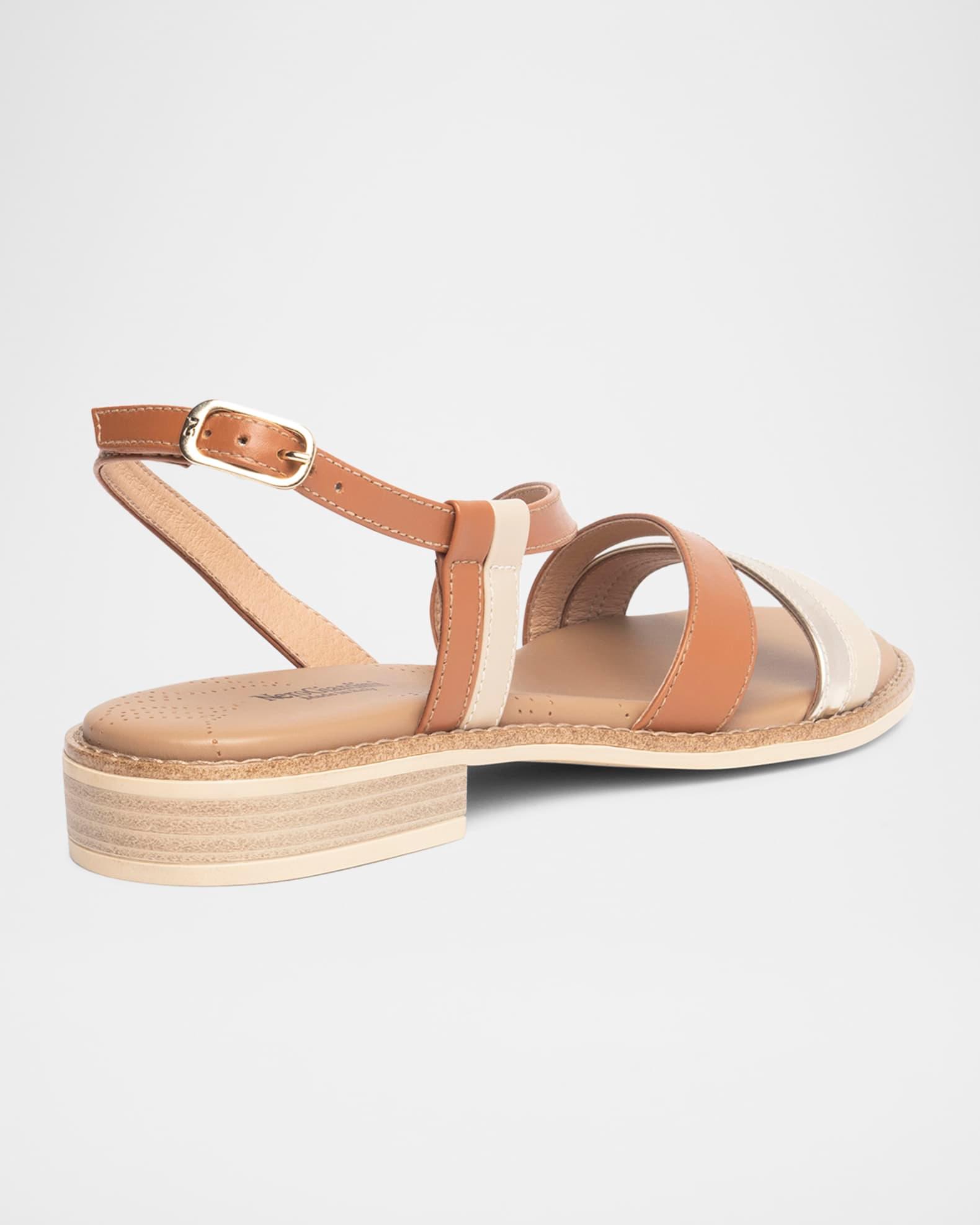 Strappy Leather Sandals Product Image