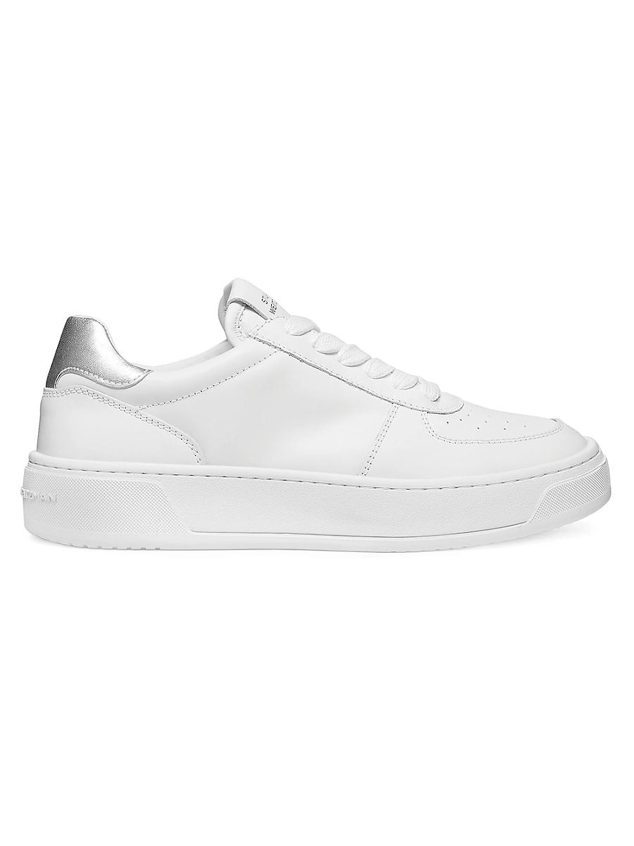 Womens Courtside Leather Low-Top Sneakers Product Image