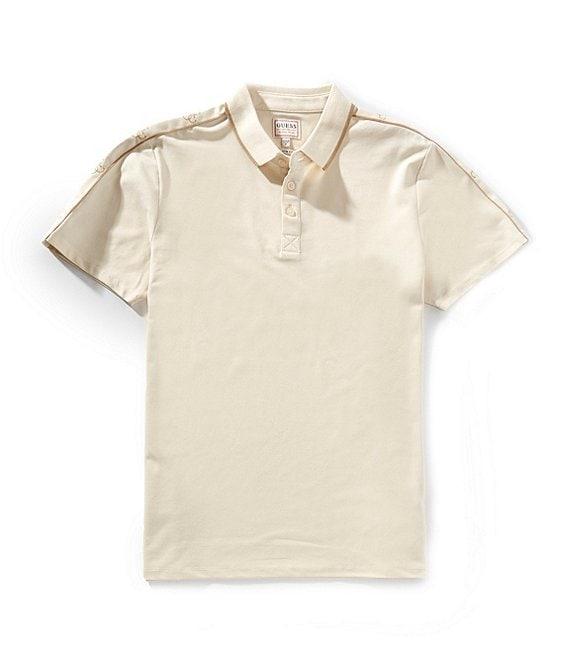 Guess Short Shirt Quattro G Tape Polo Shirt Product Image