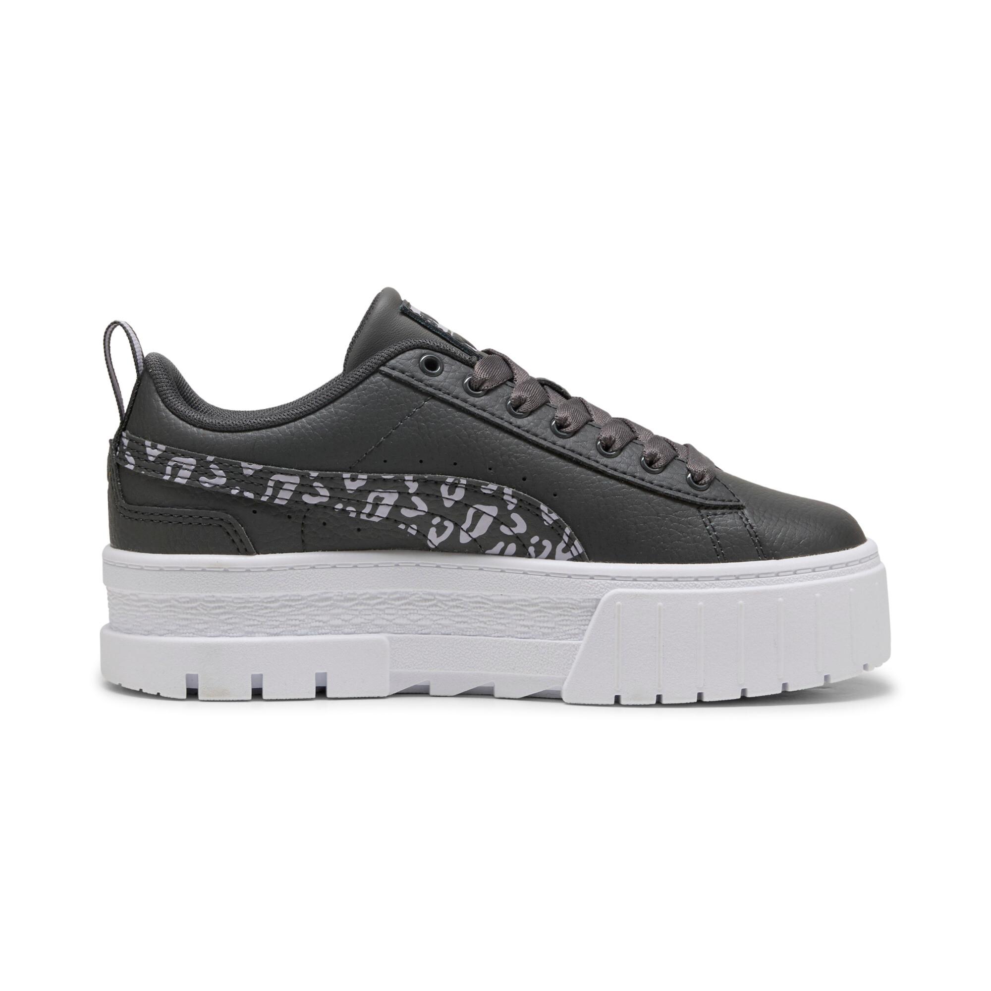 PUMA Mayze Wild Sneakers Big Kids in Grey Product Image