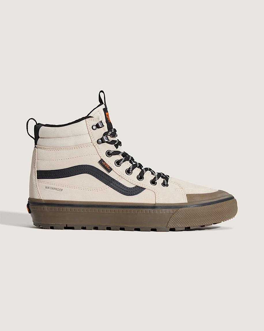 Sk8-Hi Waterproof Insulated Shoe in Oatmeal / Black Beige| Vans US Product Image