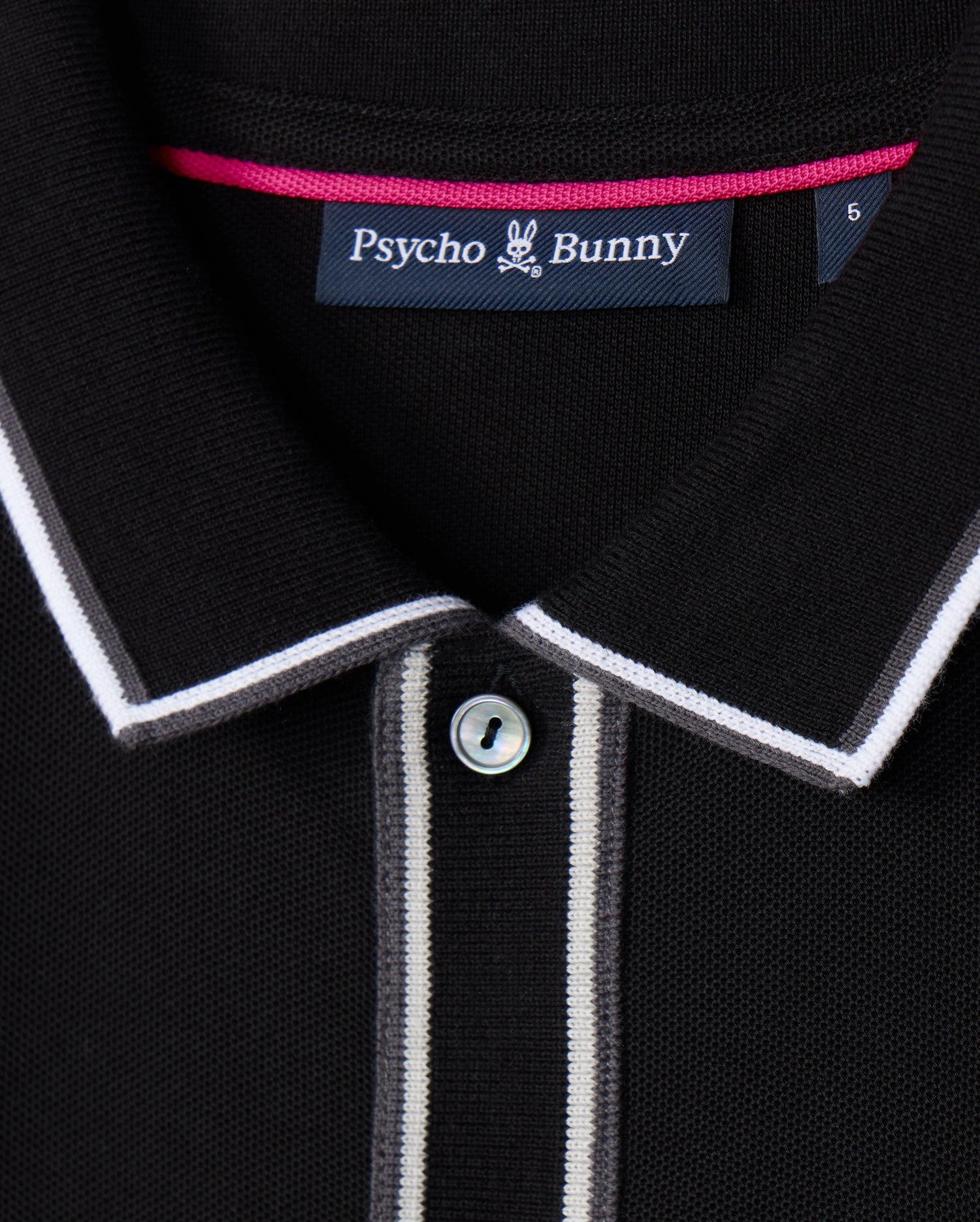 MENS KENT LONG SLEEVE PIQUE POLO - B6M935D200 Product Image