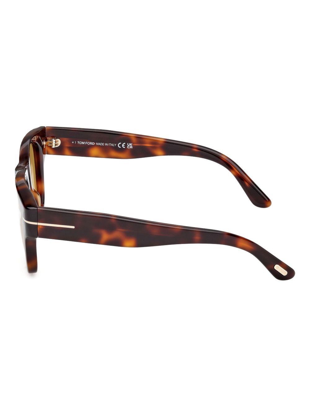 tortoiseshell-frame square sunglasses Product Image