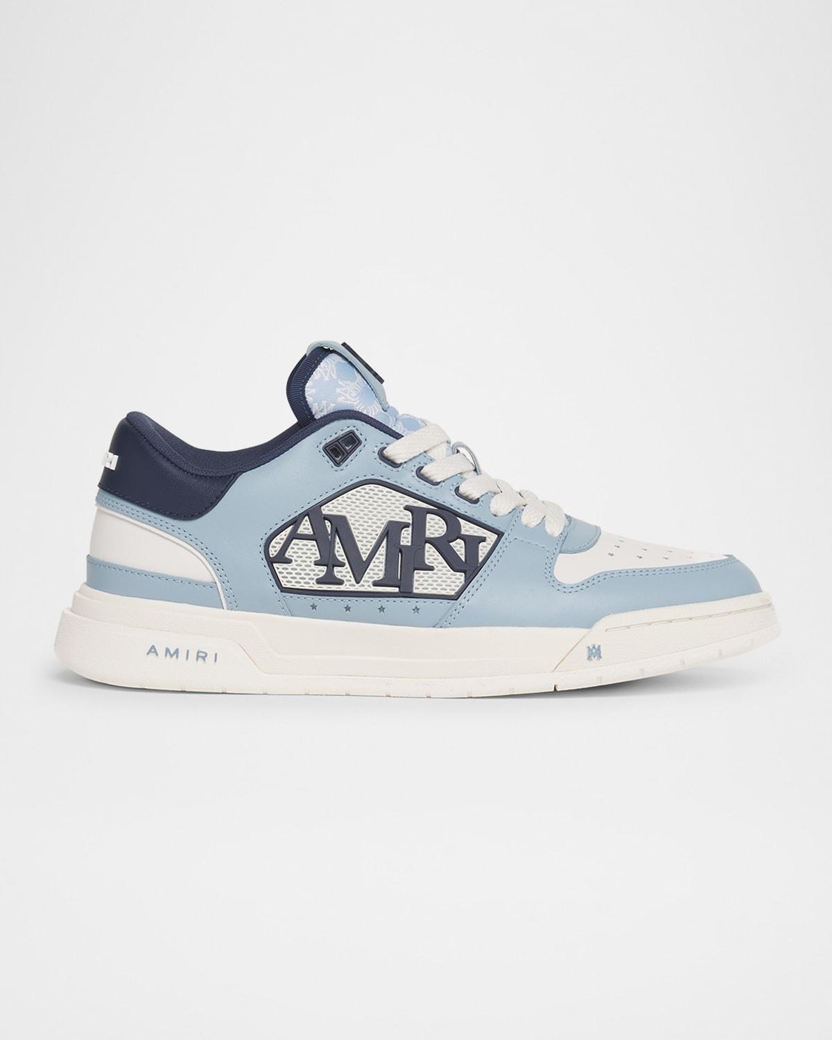 Mens Classic Low Leather Sneakers Product Image