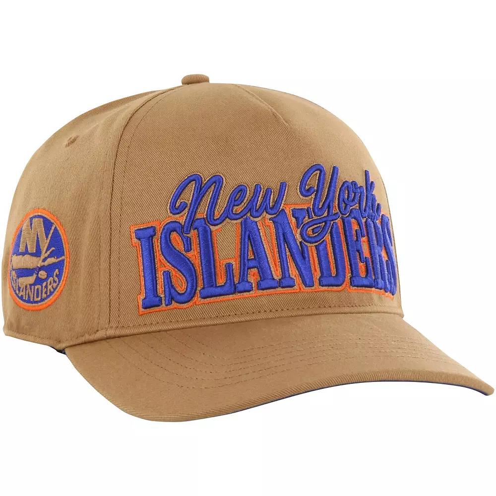 Men's '47 Tan New York Islanders Barnes Hitch Adjustable Hat, Isl Team Product Image