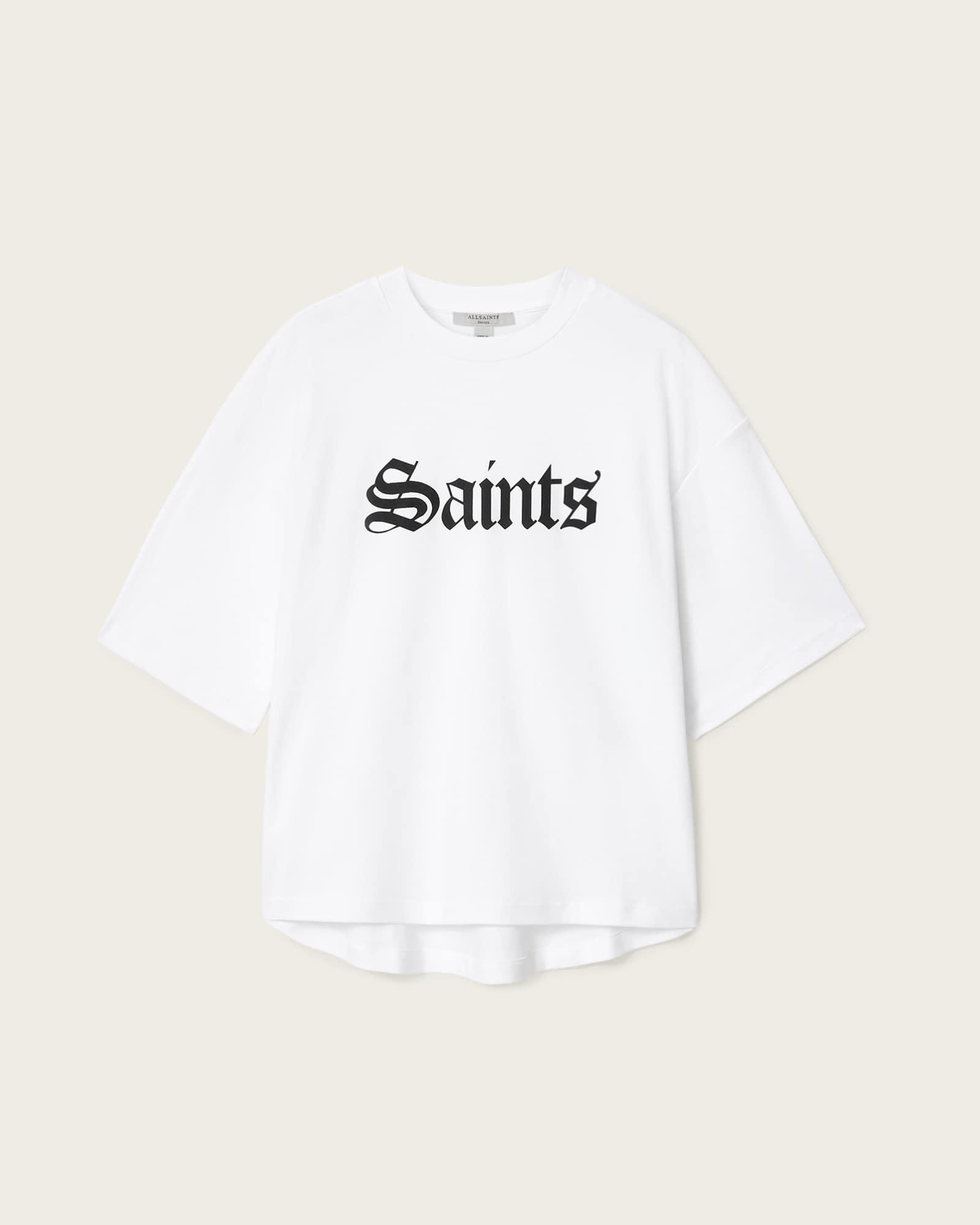Saint Amelie Oversized T-Shirt Optic White | ALLSAINTS US Product Image