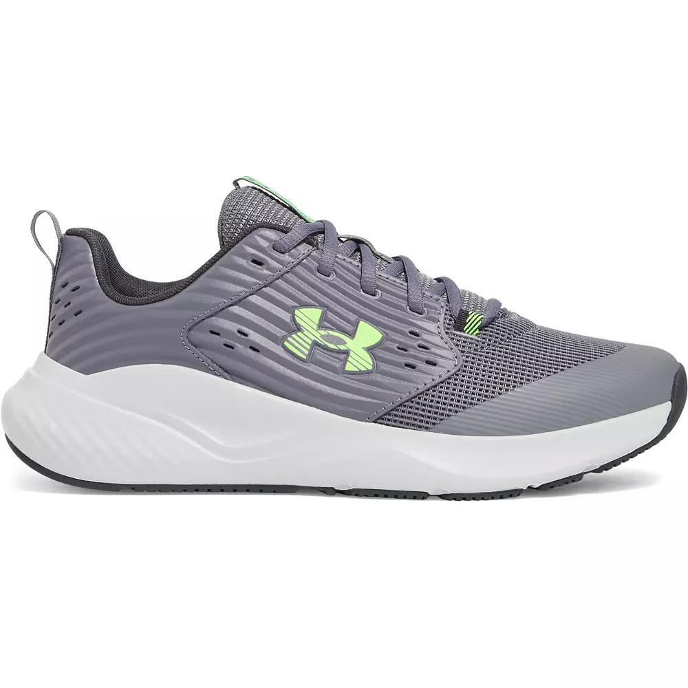 Under Armour Commit 4 Men's Training Shoes, Size: 14, Titan Gray Product Image