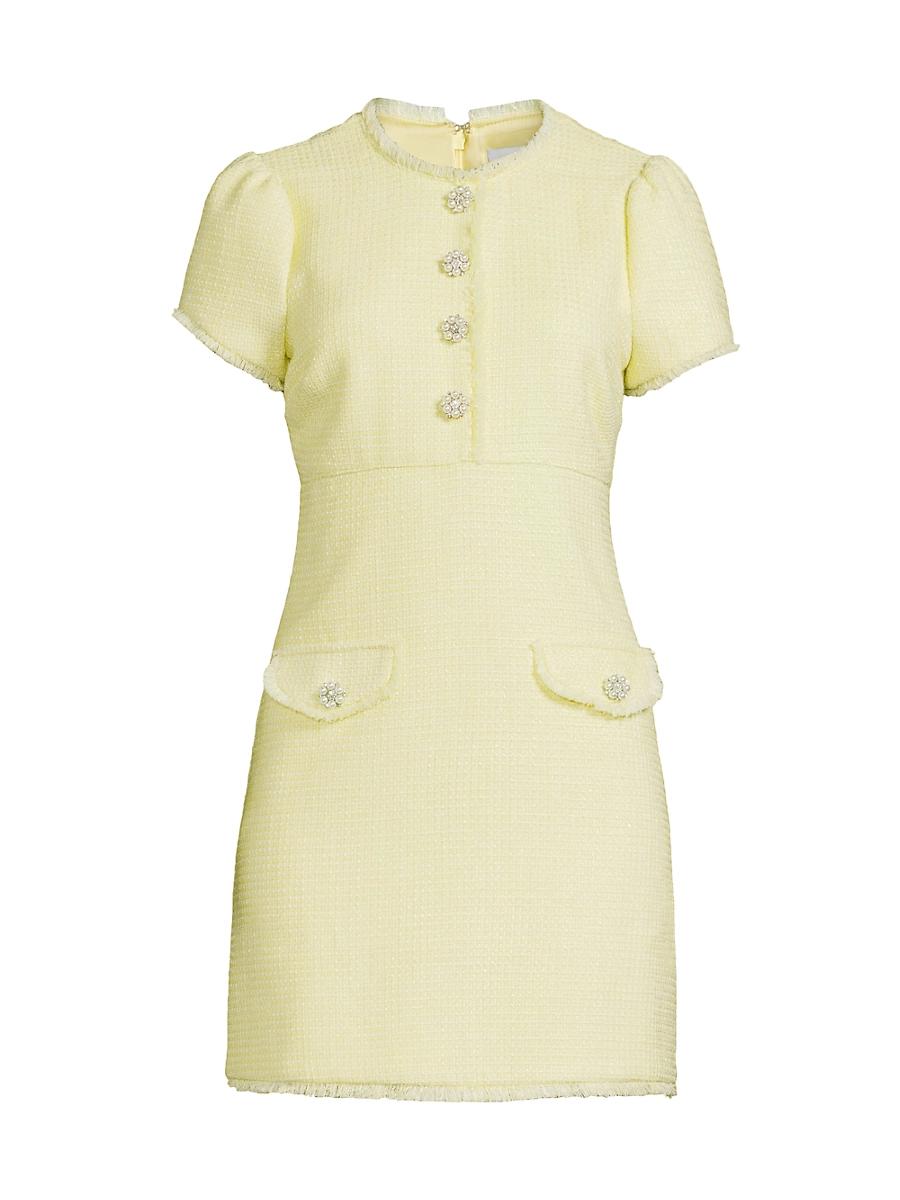 Womens Marcina Tweed Minidress Product Image