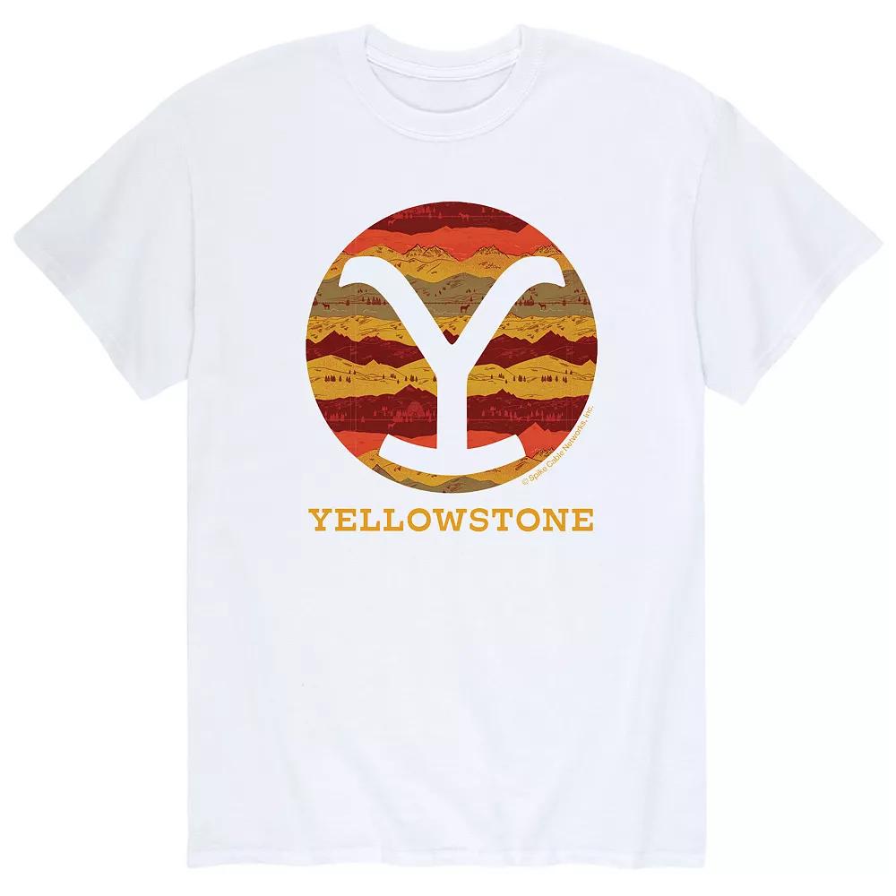 Men's Yellowstone Patterned Y Tee,  Product Image