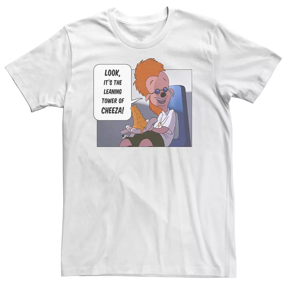 Big & Tall Disney A Goofy Movie Look It's The Leaning Tower Of Cheeza Tee, Men's,  Product Image