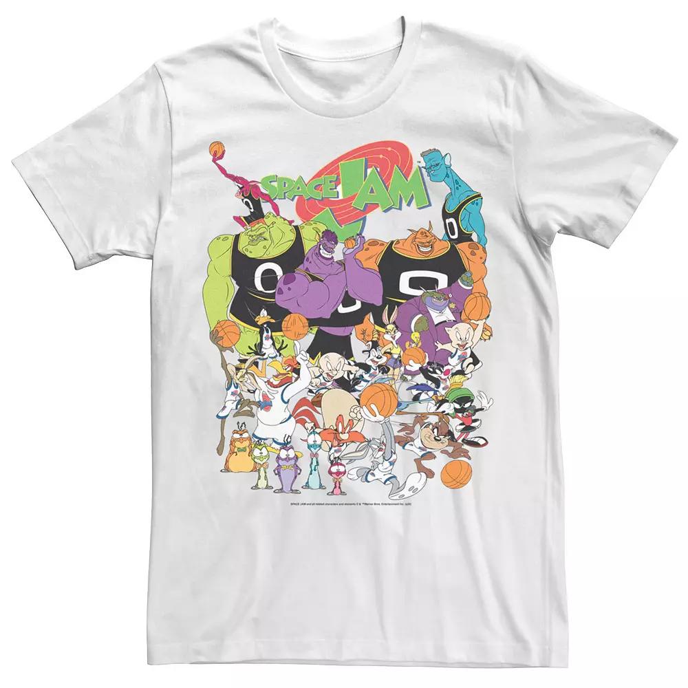 Men's Space Jam Big Group Shot Tee,  Product Image