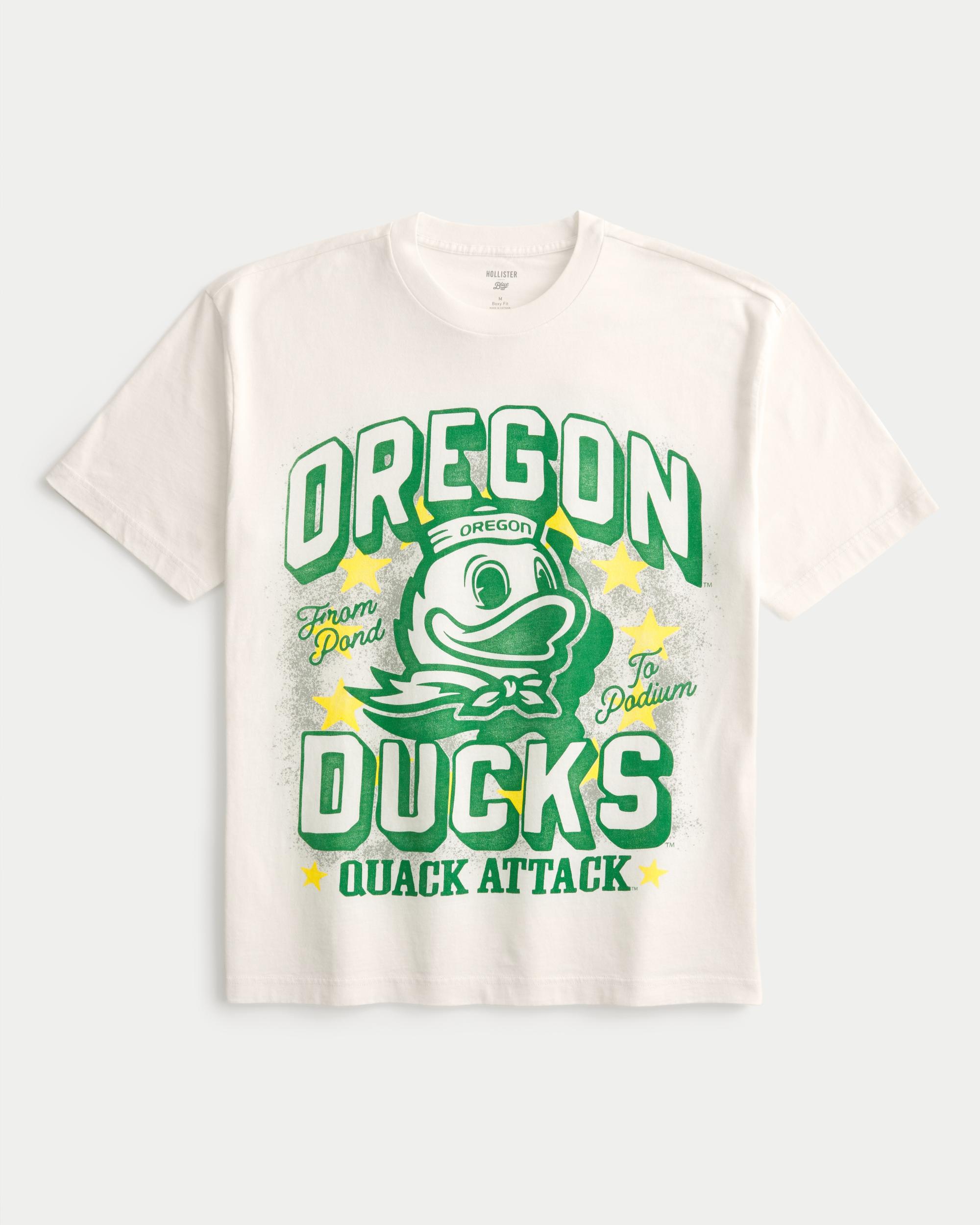 Boxy University of Oregon Ducks Graphic Tee Product Image