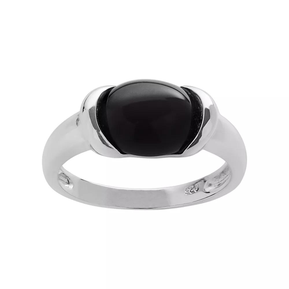 PearLustre by Imperial Onyx Sterling Silver Ring, Women's,  Product Image