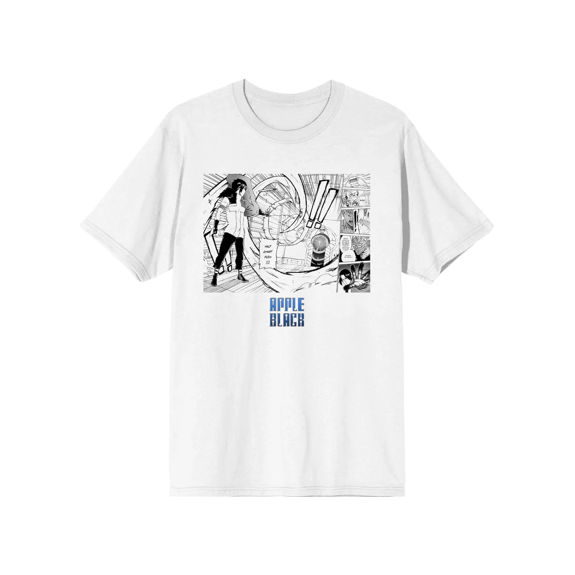 Men's Apple Black Sano on Testing Graphic Tee,  Product Image