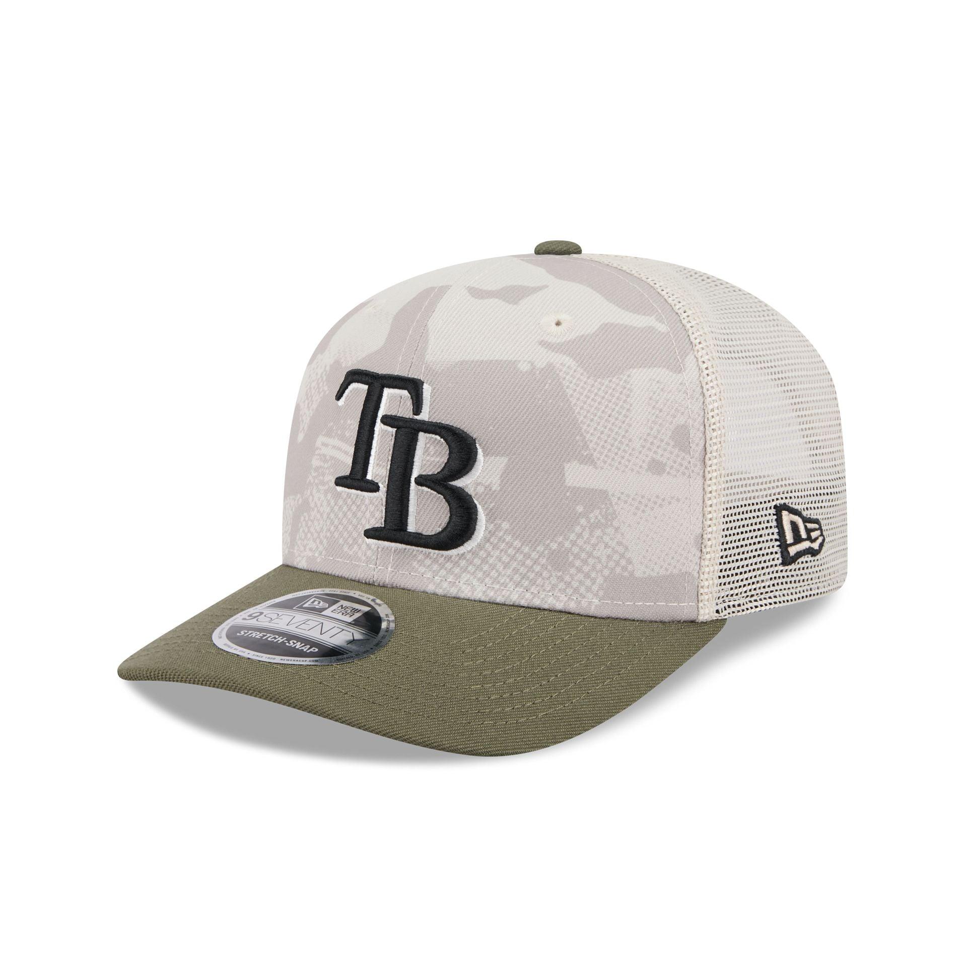 Tampa Bay Rays Armed Forces Day 2025 9SEVENTY Trucker Hat Male Product Image
