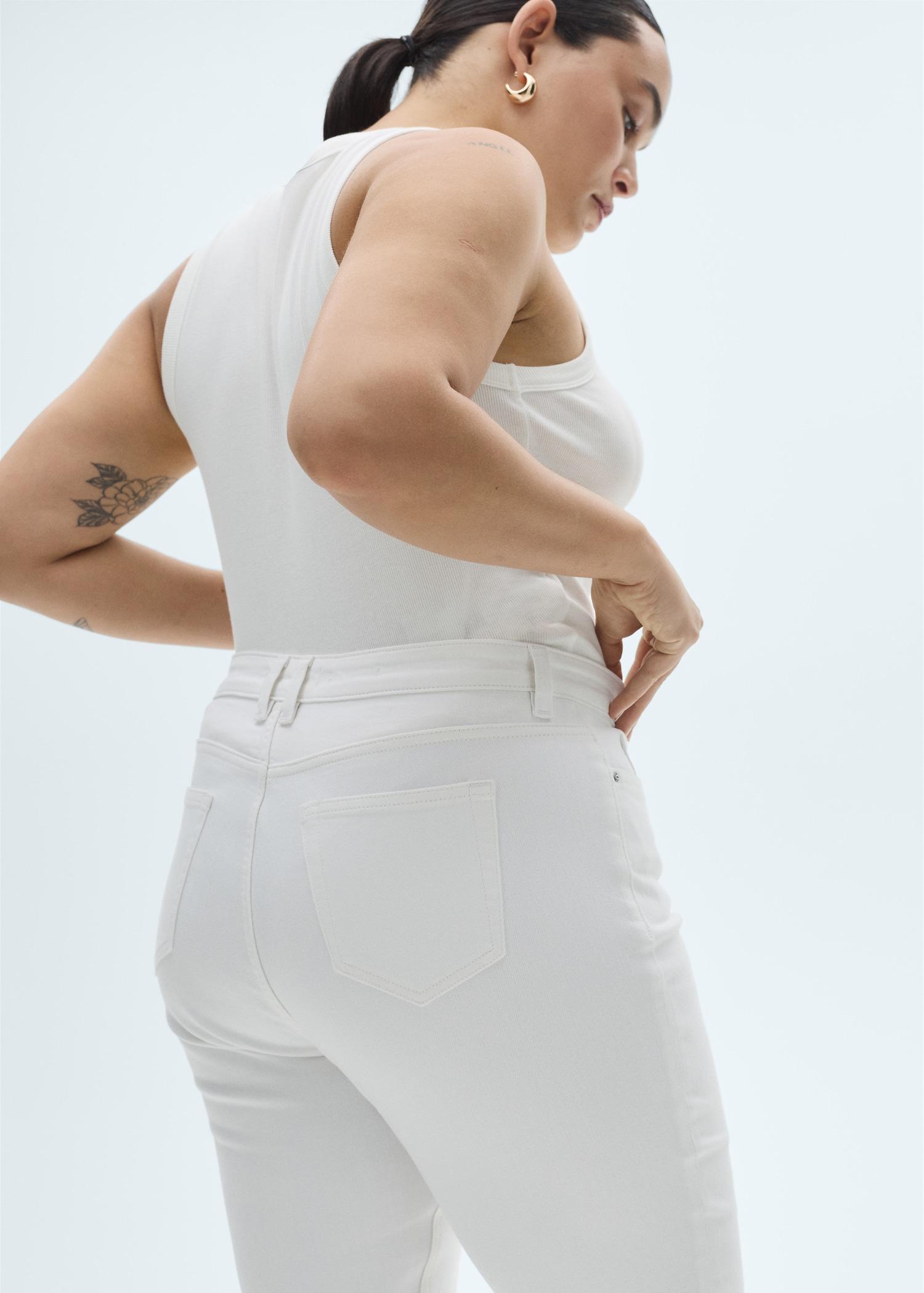 Mid-rise skinny jeans - Women | MANGO USA Product Image