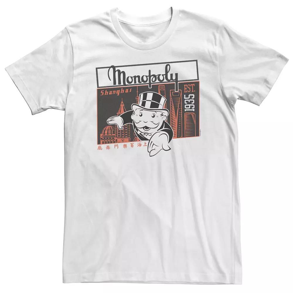 Big & Tall Monopoly Shanghai Est. 1935 Tee, Men's,  Product Image