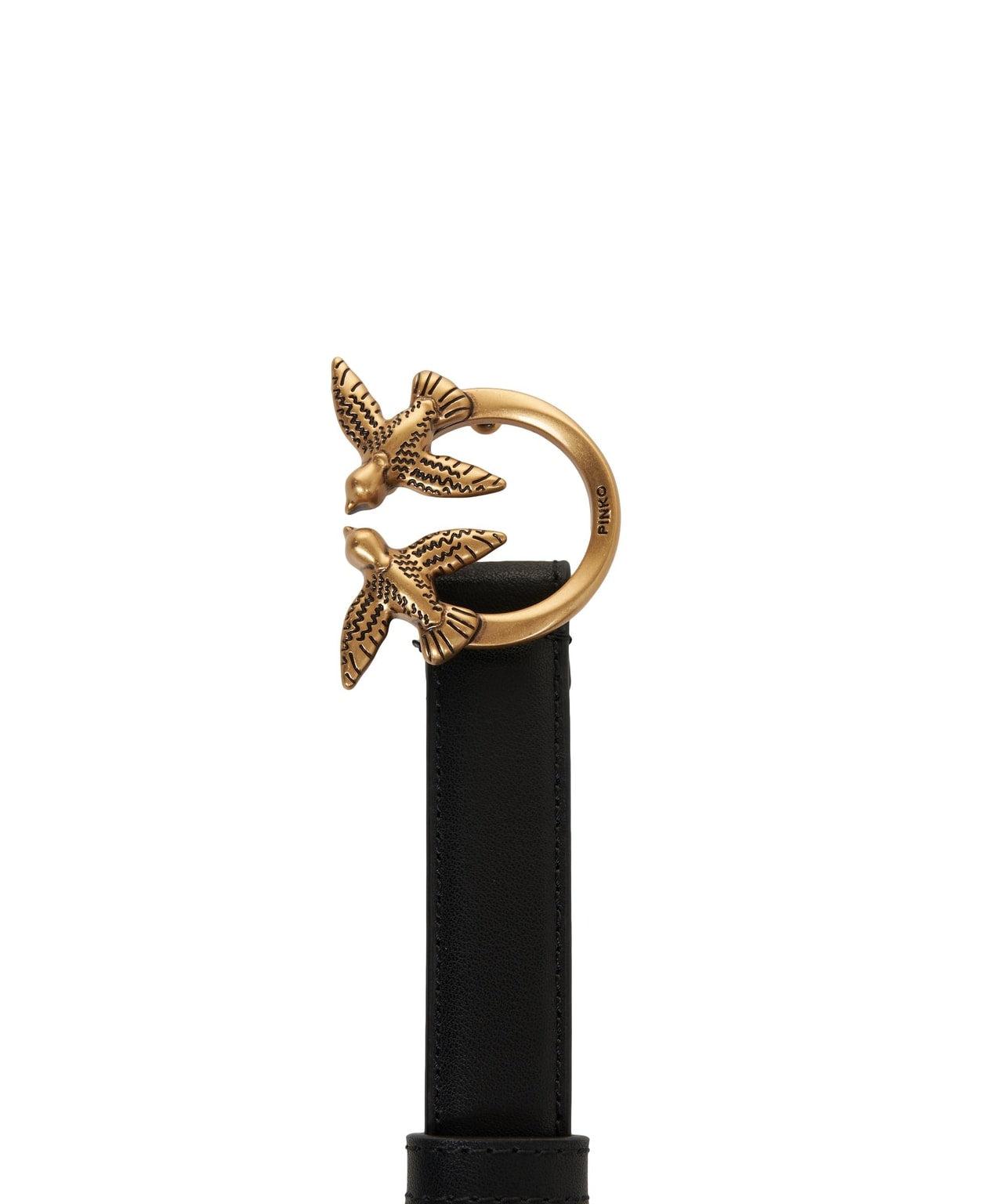 Leather belt 'Love Berry' Product Image