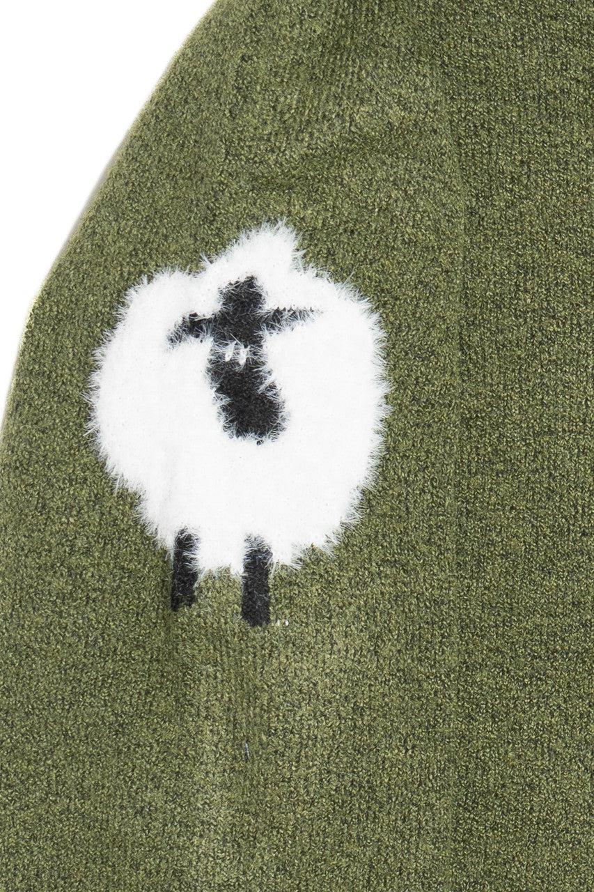 Animal Sleeve Sweater Product Image