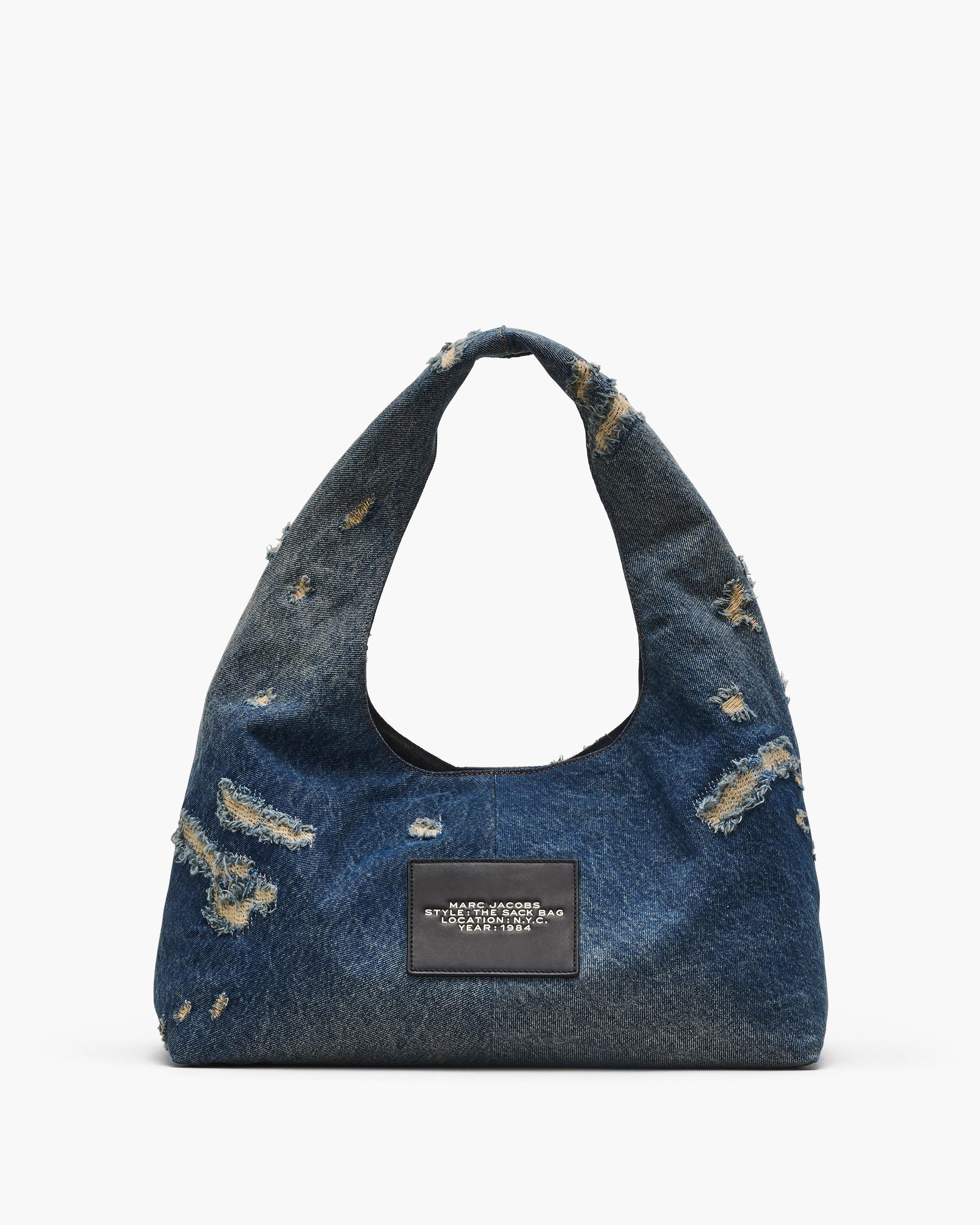 The Suede Patchwork Sack Bag Product Image