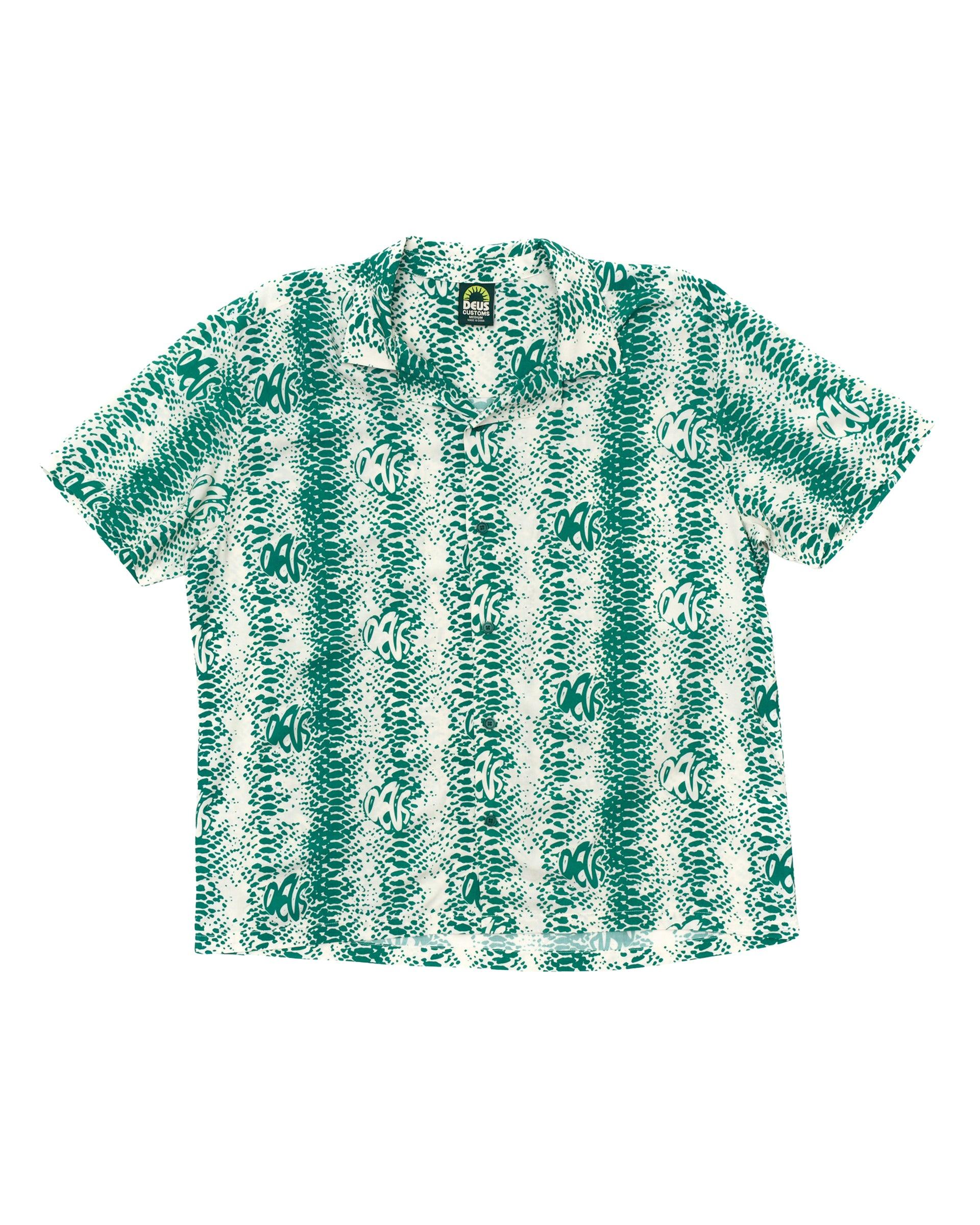 Snake Eyes Shirt - Marine Green Product Image