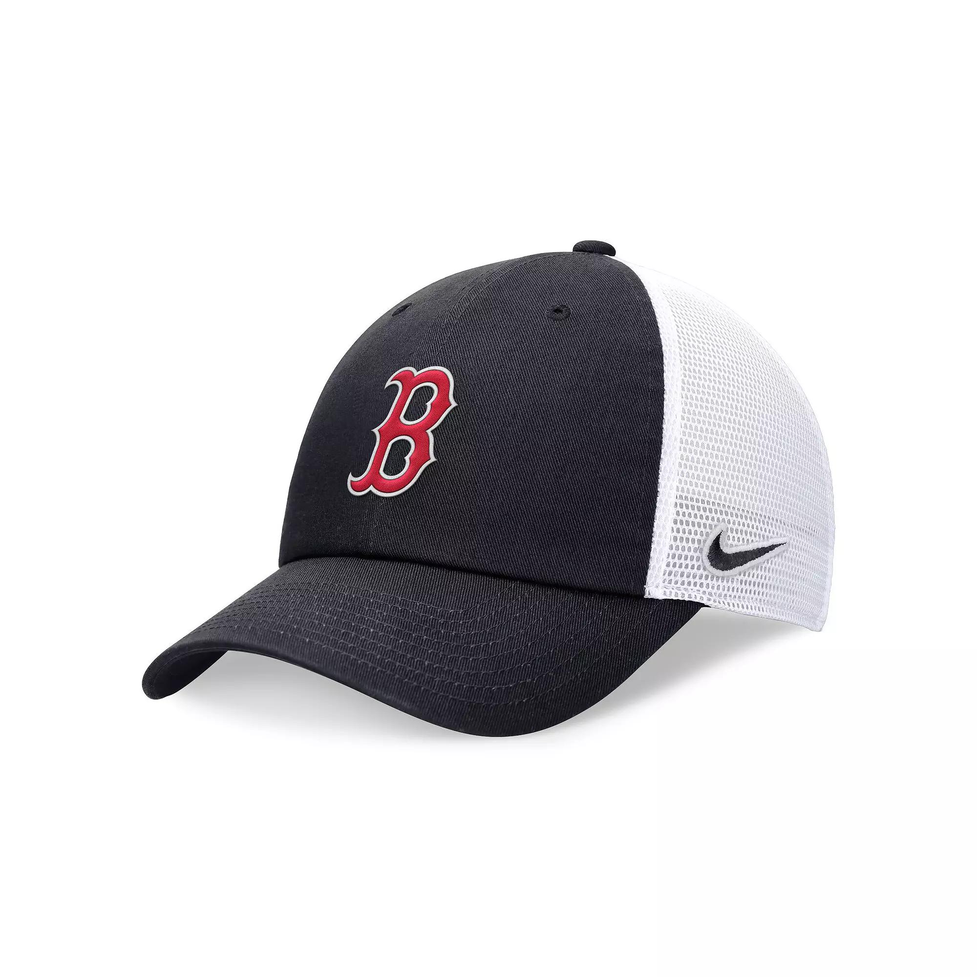 Men's Nike Black Chicago White Sox Evergreen Club Trucker Adjustable Hat, Size: Medium/Large Product Image