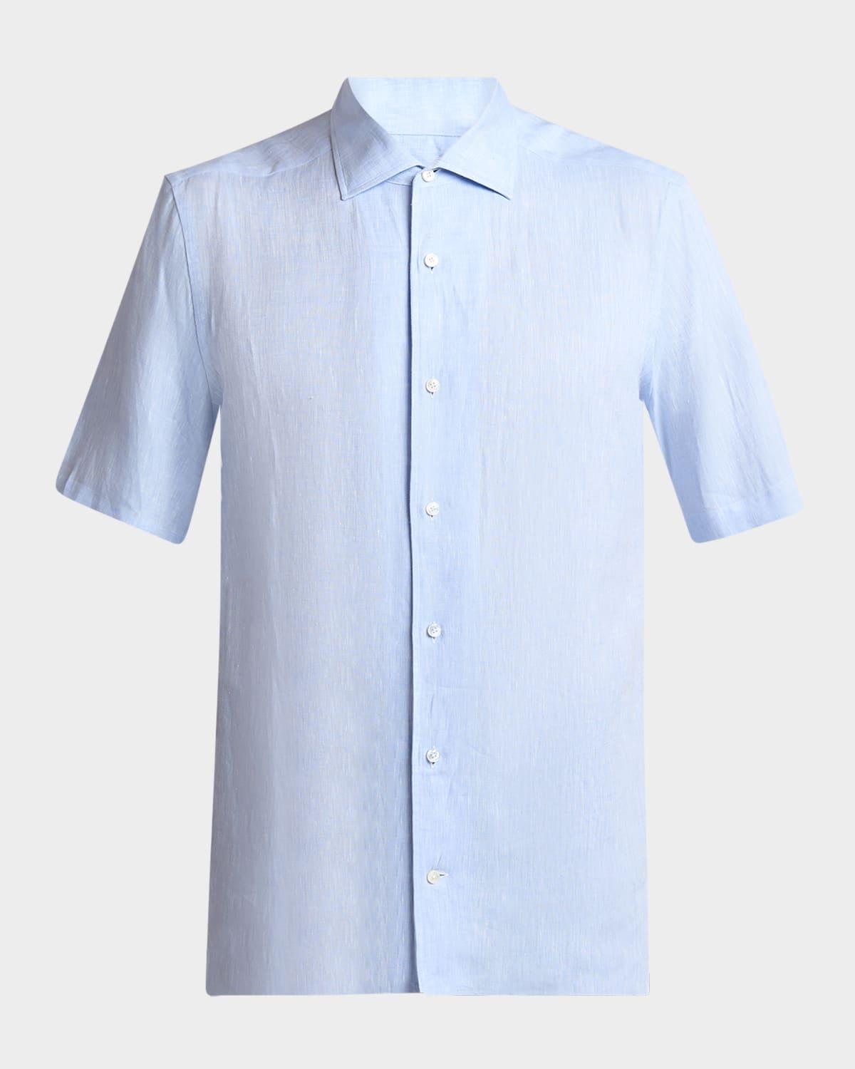 Men's Oasi Lino Sport Shirt Product Image