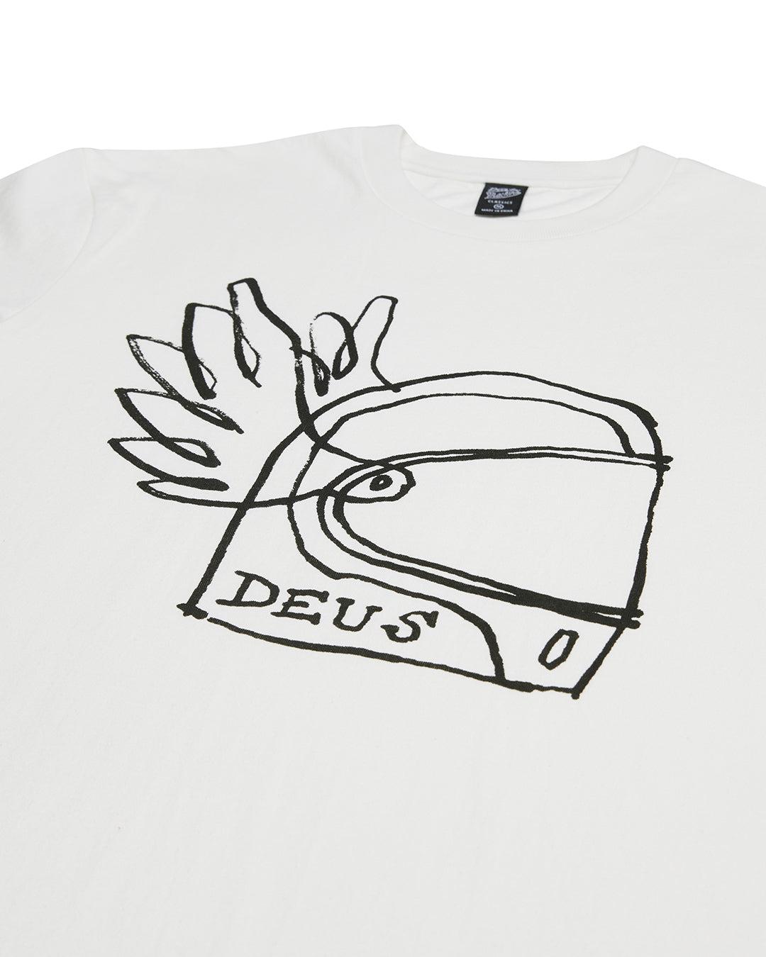 Helmet Tee - Vintage White Product Image