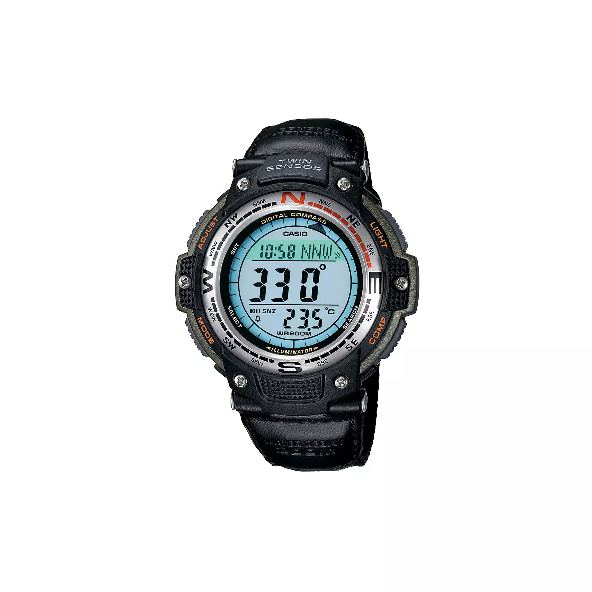 Casio Men's Twin Sensor Digital Chronograph Watch - SGW100B-3V, Multicolor Product Image