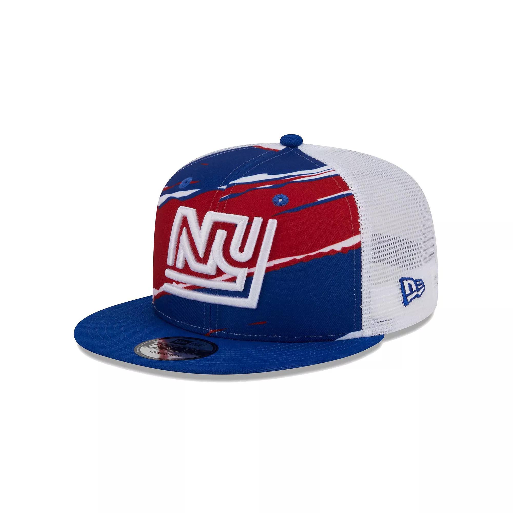 Men's New Era Royal New York Giants Historic Tear Trucker 9FIFTY Snapback Hat, Blue Product Image