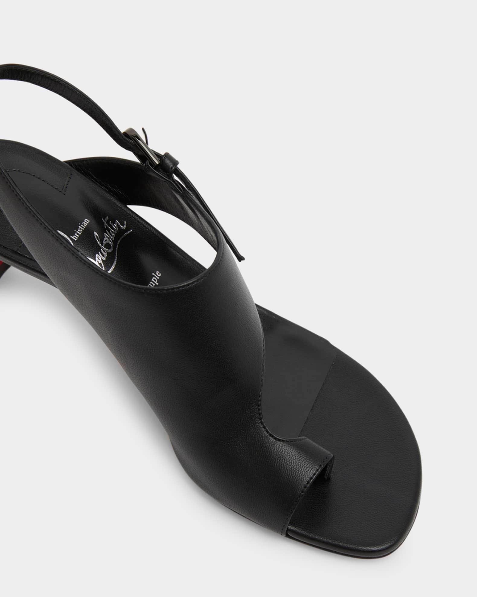 Viva Condora Asymmetrical Red Sole Sandals Product Image