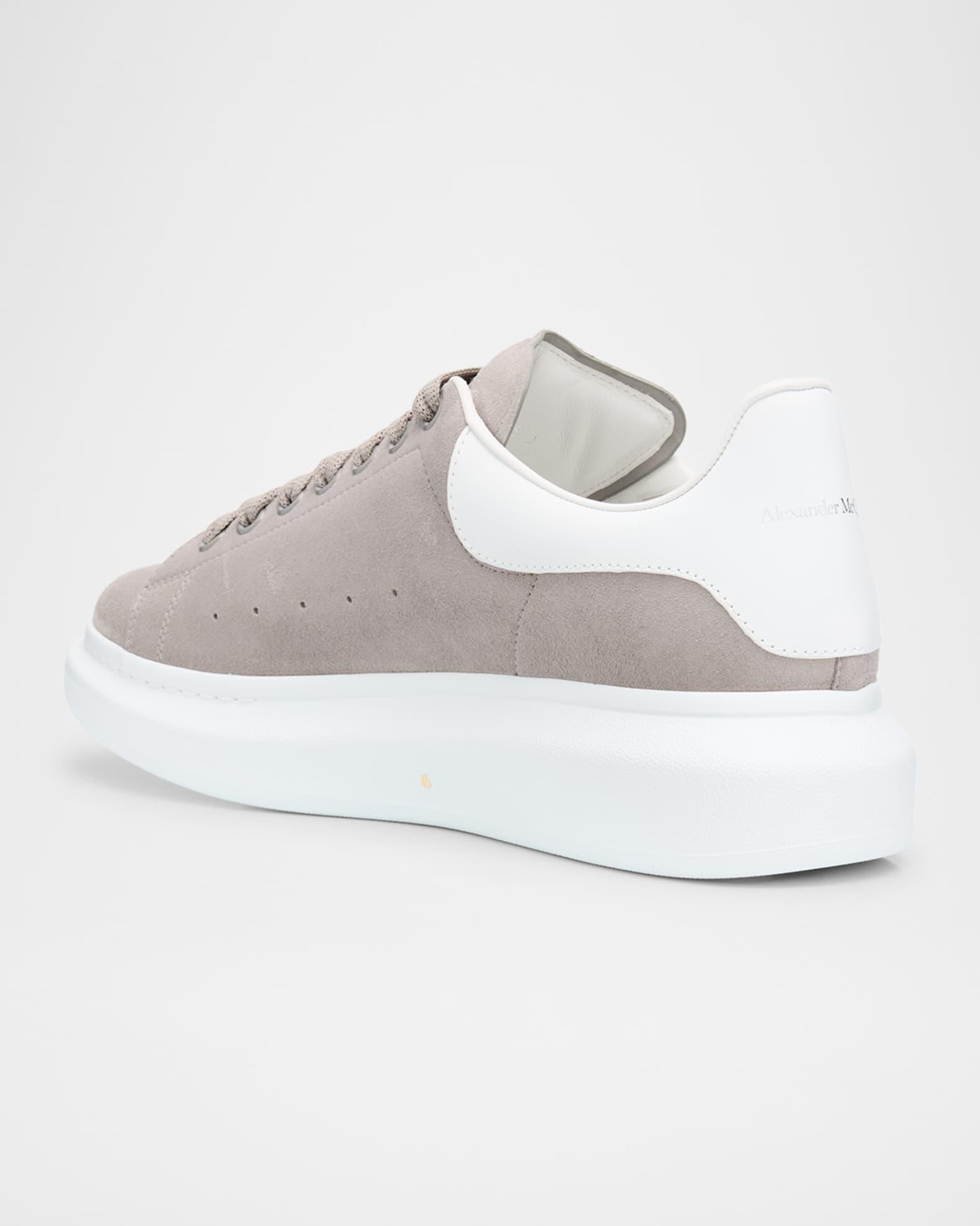 Men's Oversized Suede Low-Top Sneakers Product Image
