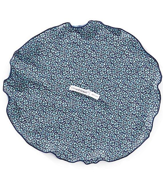 Edward Armah Paisley Floral Silk Pocket Square Product Image