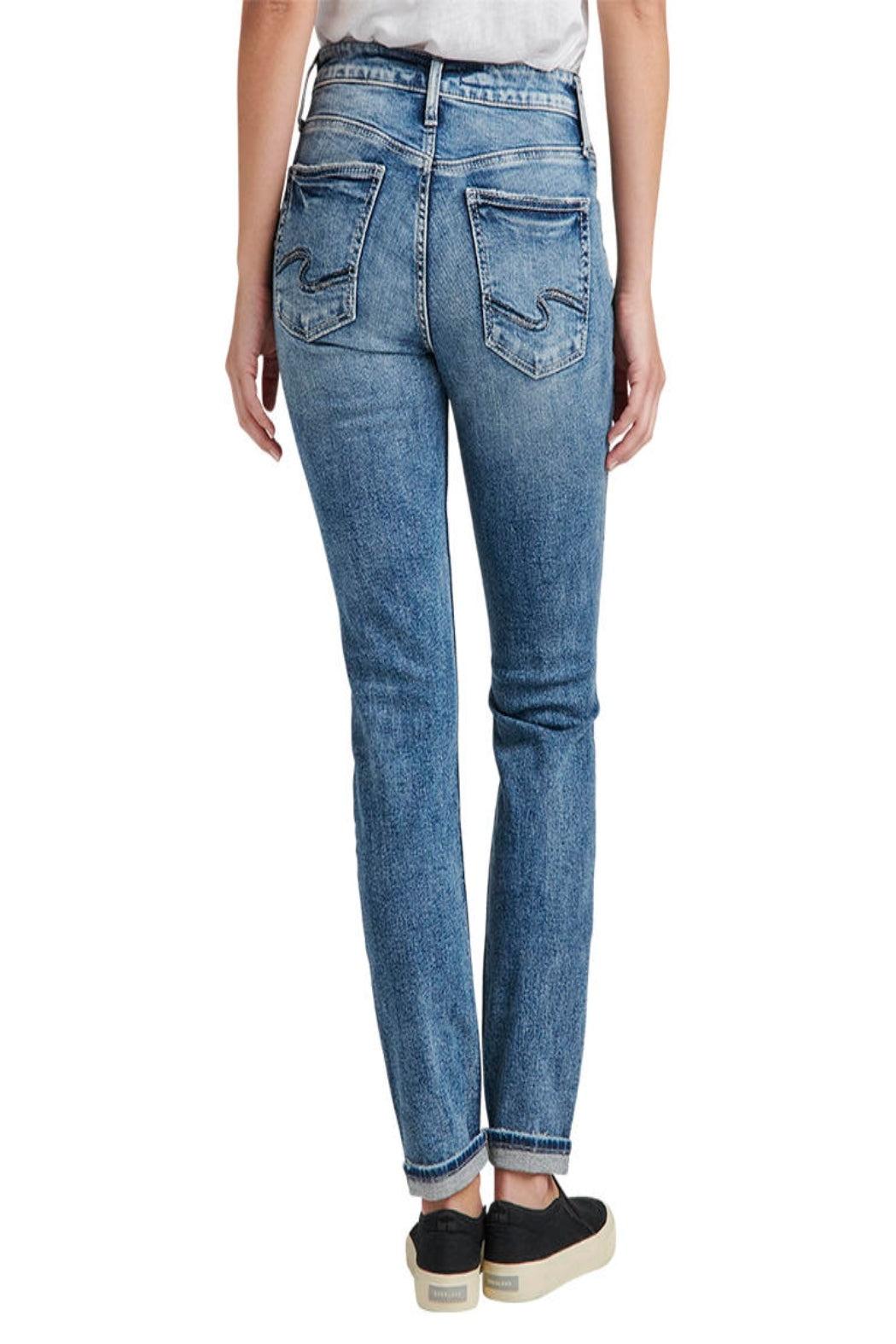 Boyfriend Mid Rise Slim Leg Jean Product Image