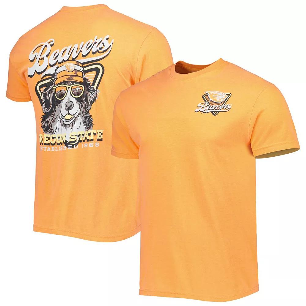Men's Orange Oregon State Beavers Man's Best Friend Comfort Colors T-Shirt,  Product Image
