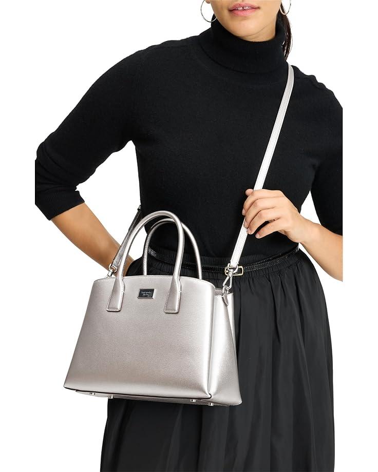 Bleecker Saffiano Leather Medium Crossbody Tote Product Image