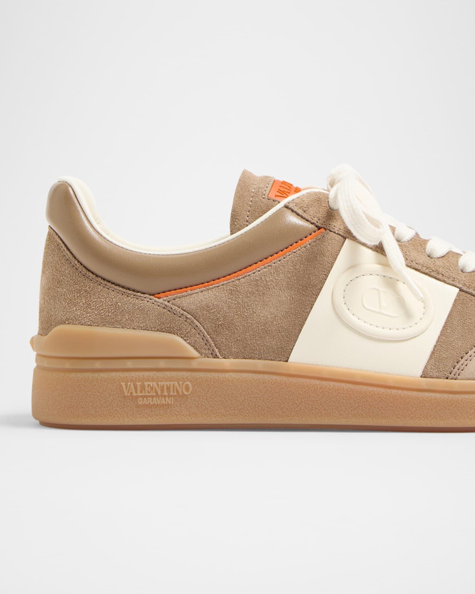 Men's Upvillage Low-Top Leather Sneakers Product Image