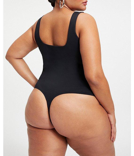Good American Sculpting Square Neck Modern Tank Bodysuit Product Image