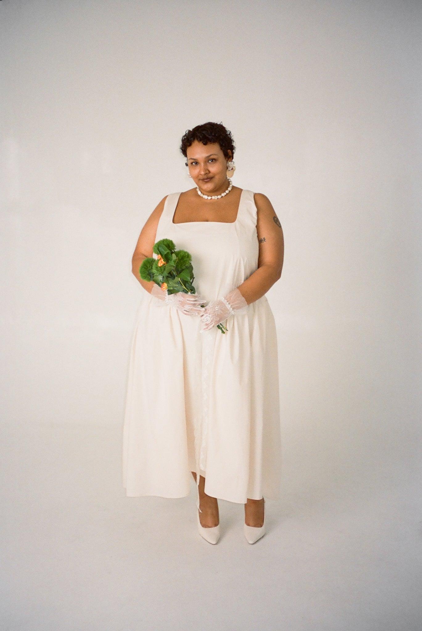 Vanessa Dress - Parchment Product Image