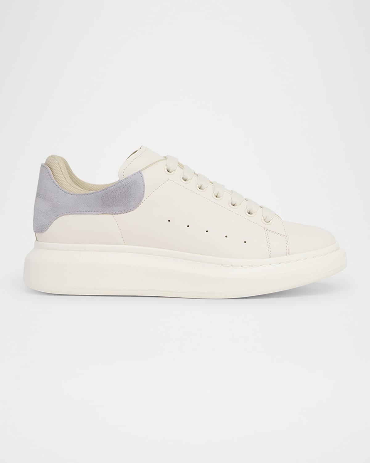 Men's Oversized Leather Low-Top Sneakers Product Image