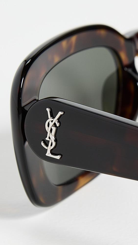 Saint Laurent Rectangular Sunglasses | Shopbop Product Image