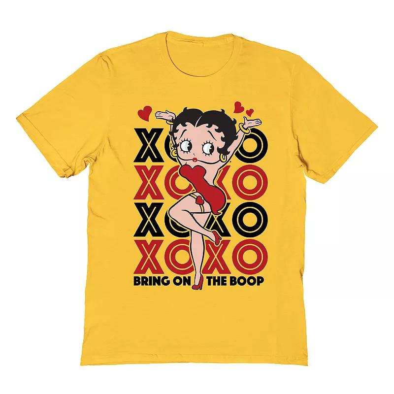 Men's Betty Boop T-Shirt, Size: XXL, Sport Grey Product Image