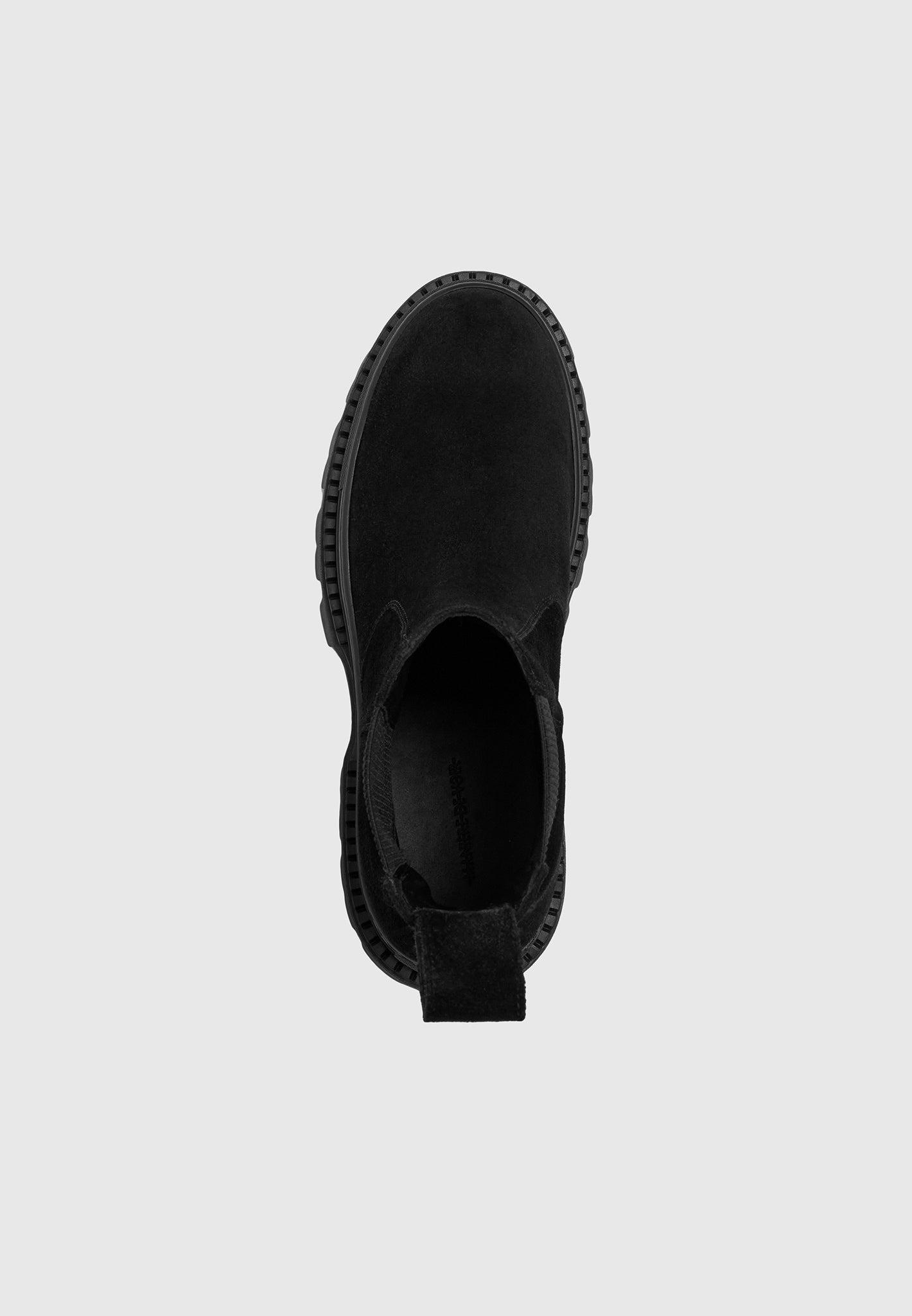 L‘Eiffel - Heeled Leather Boot - Midnight Female Product Image