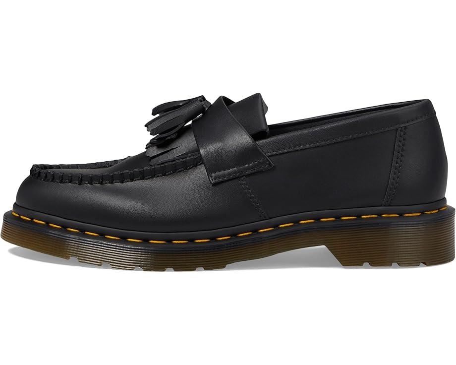 Adrian Yellow Stitch Leather Loafers Product Image